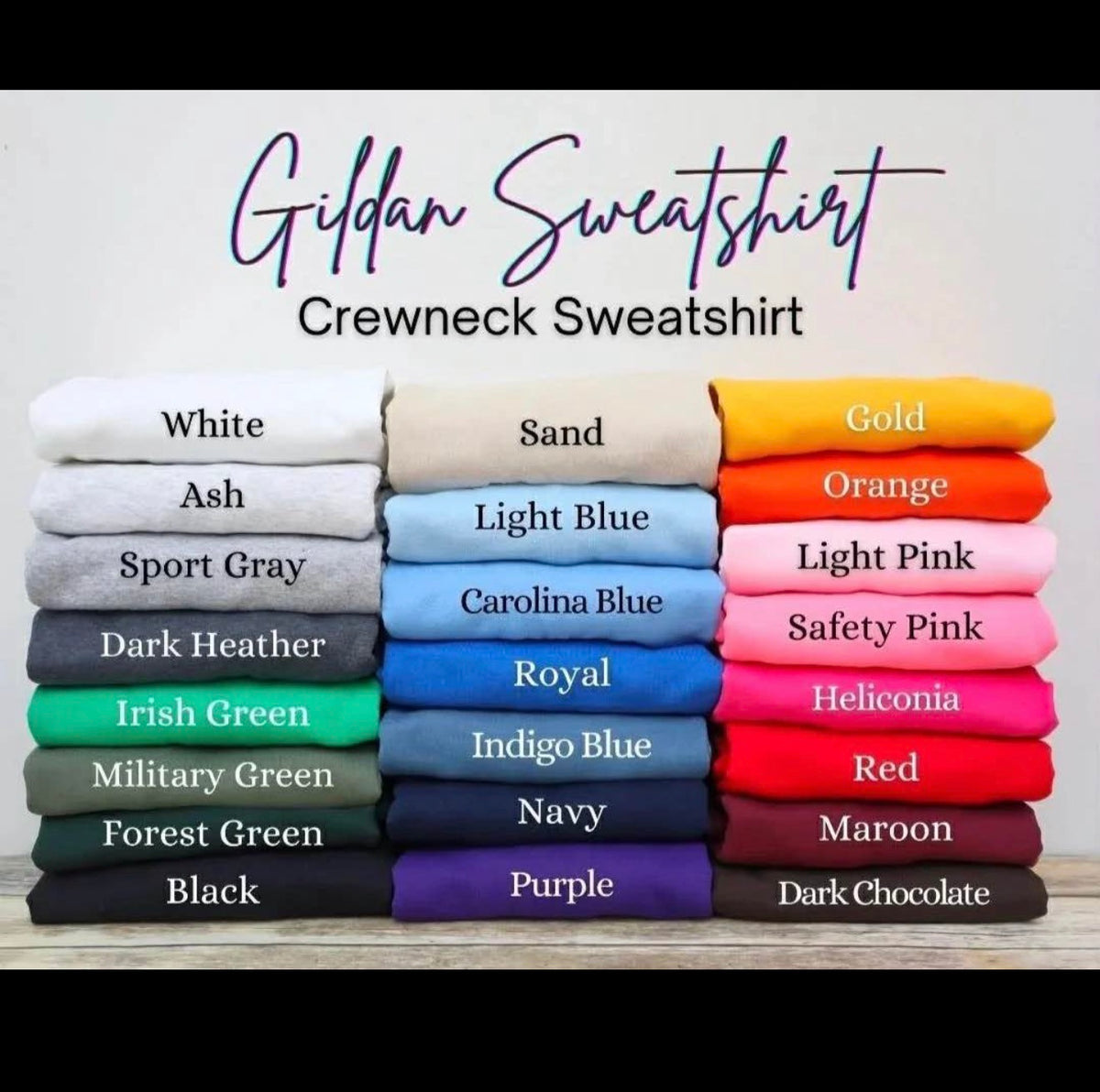 Bows & Trees Stamp Christmas Crewneck